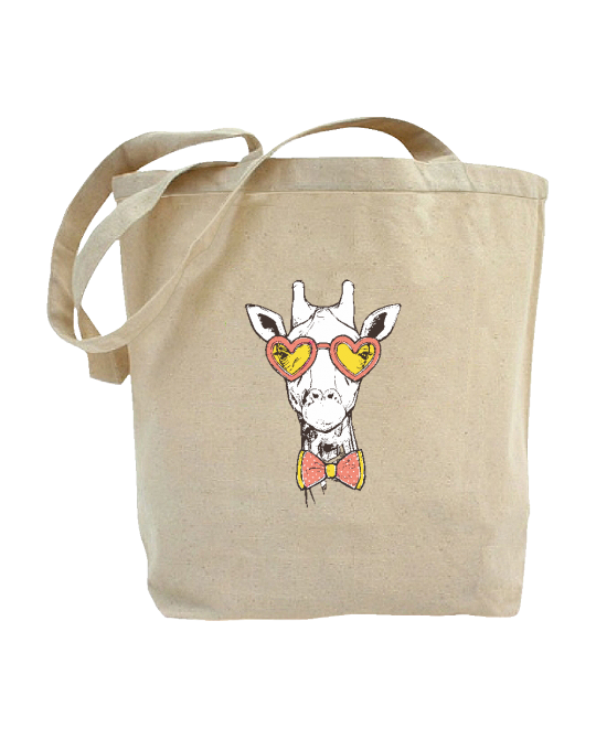 Hipster Giraffe Krepšys